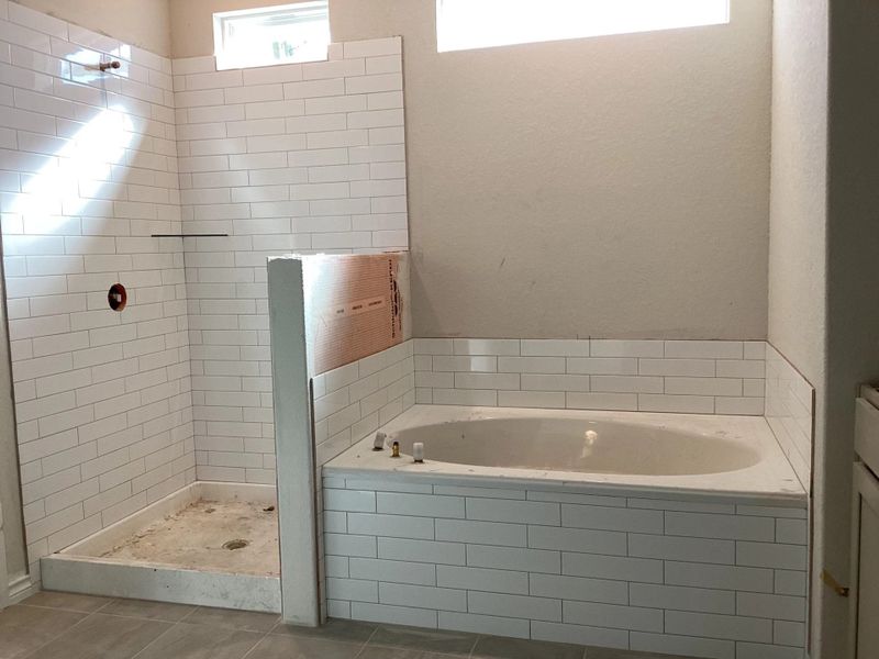 Primary bath Primary bath