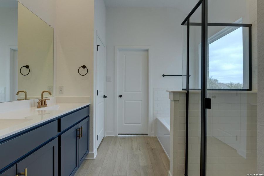 Furnished interior view inside a new home in Arcadia Ridge, San Antonio (Image 12).