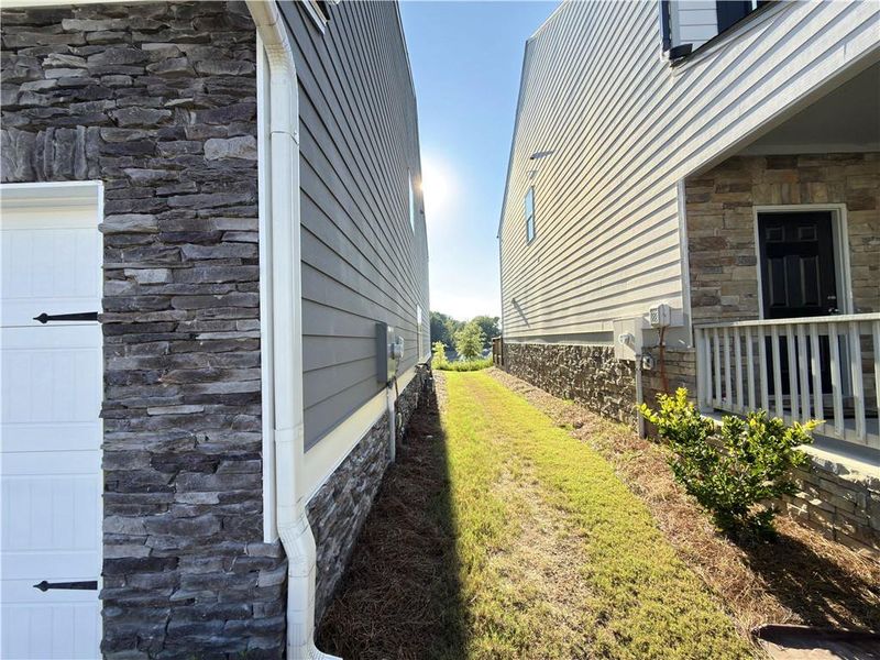 Exterior details and patio area of a home in , Dawsonville (Image 16). Exterior details and patio area of a home in , Dawsonville (Image 16).