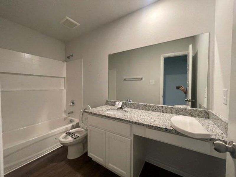 Furnished interior view inside a new home in Christian Meadows, Ennis (Image 6). Furnished interior view inside a new home in Christian Meadows, Ennis (Image 6).