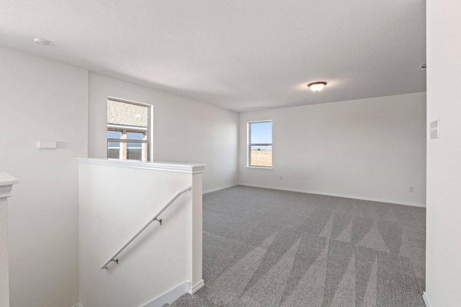 Spacious, unfurnished interior of a new home in Salerno - Heritage Collection, Round Rock (Image 28). Spacious, unfurnished interior of a new home in Salerno - Heritage Collection, Round Rock (Image 28).