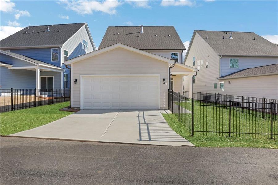 Front exterior of a new home in Marble Tree, Ball Ground, GA, highlighting curb appeal (Image 2).
