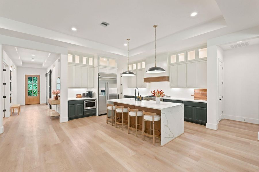 Furnished interior view inside a new home in , New Waverly (Image 16).
