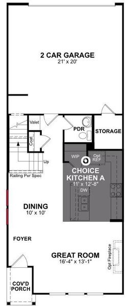Beazer Homes Bayside Baltic Floorplan.
