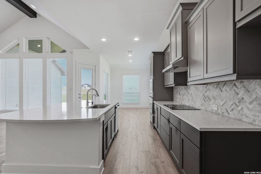 Furnished interior view inside a new home in Sienna Lakes, San Antonio (Image 9).