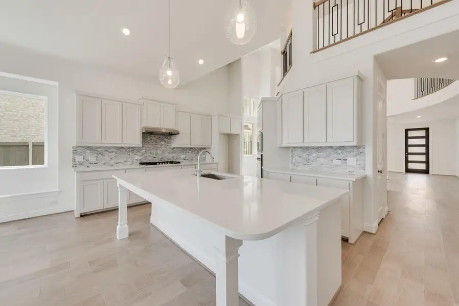 Furnished interior view inside a new home in Prairie Ridge, Midlothian (Image 10).