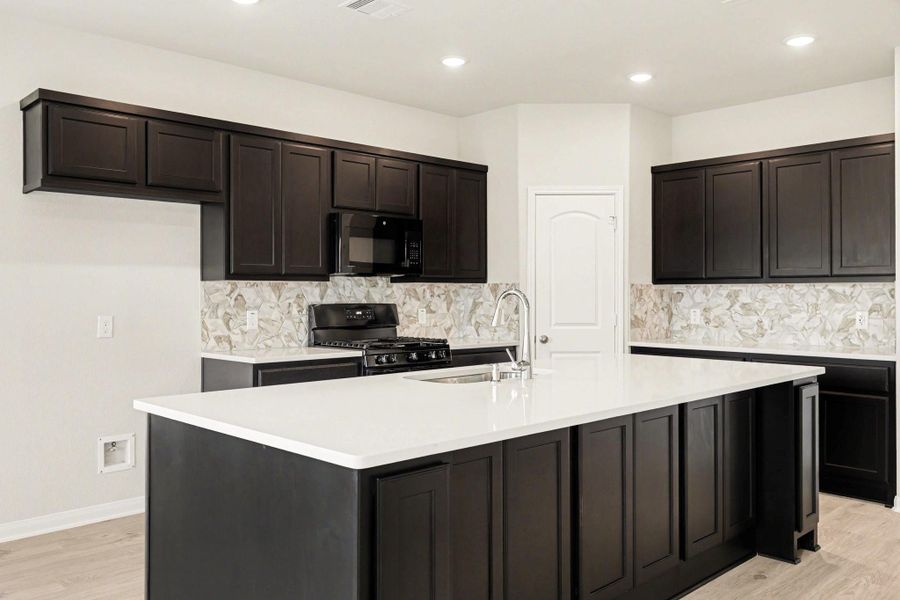 Furnished interior view inside a new home in Clear View Estates, Willis (Image 10).