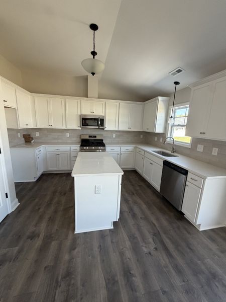 Furnished interior view inside a new home in Arbor Hills South II, Greenville (Image 4).