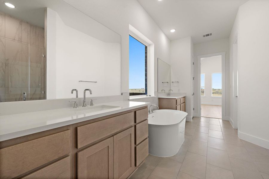 Furnished interior view inside a new home in , Pflugerville (Image 9).