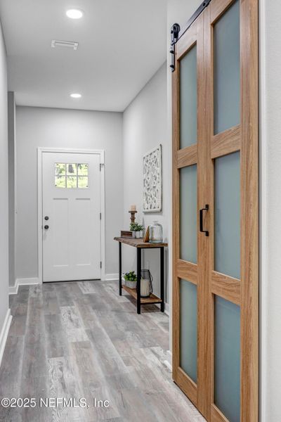 Furnished interior view inside a new home in , Baldwin (Image 30).