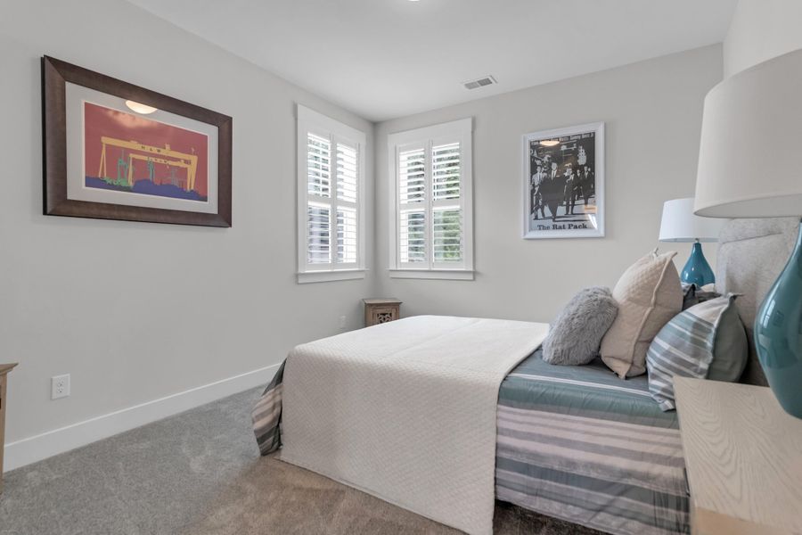 Furnished interior view inside a new home in , Charleston (Image 16).