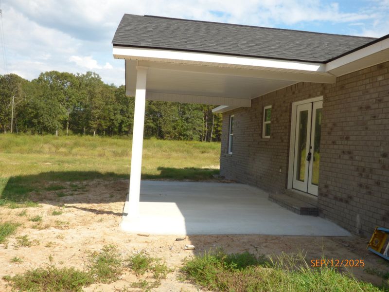 Front exterior of a new home in , Pineville, SC, highlighting curb appeal (Image 18). Front exterior of a new home in , Pineville, SC, highlighting curb appeal (Image 18).