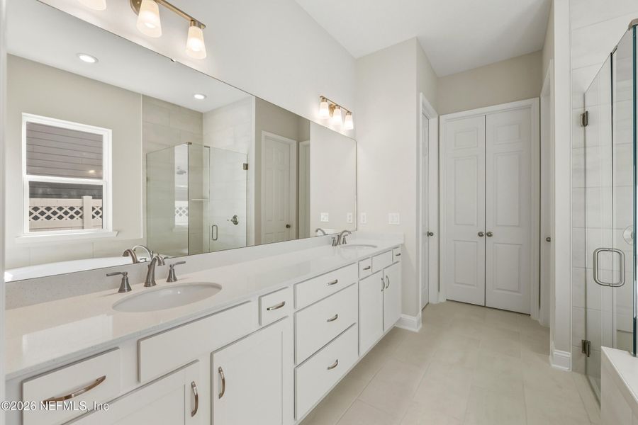 Furnished interior view inside a new home in Silver Landing at SilverLeaf, St. Augustine (Image 15).