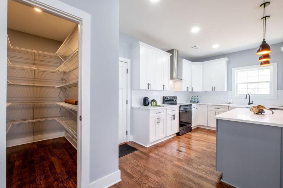 Furnished interior view inside a new home in , Fairburn (Image 33).