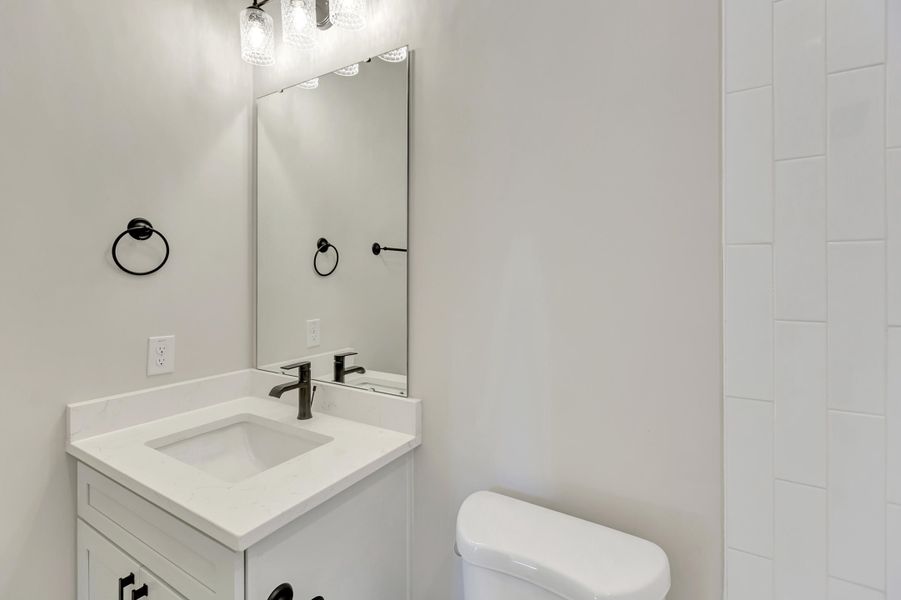 Furnished interior view inside a new home in , Charleston (Image 11).