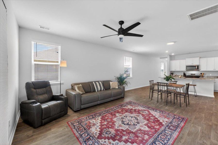 Furnished interior view inside a new home in , Summerville (Image 11).