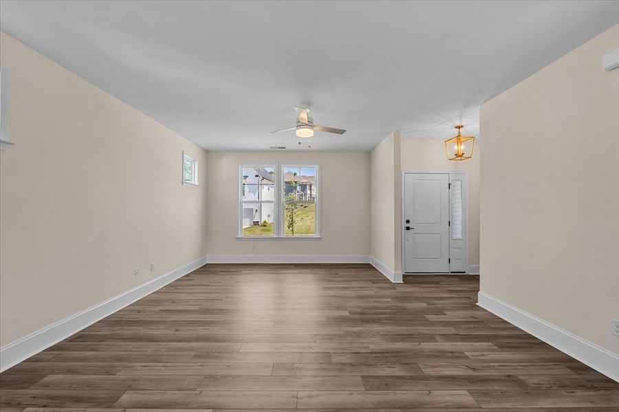 Spacious, unfurnished interior of a new home in Hanes Lake, Winston-Salem (Image 21).