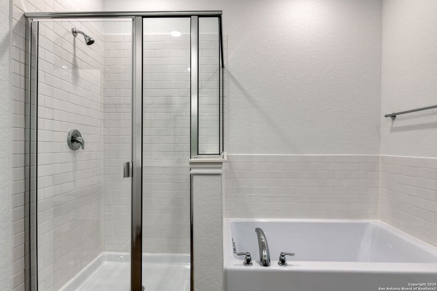 Close-up of interior finishes inside a home in Meadows at Hennersby Hollow 40's, San Antonio (Image 13). Close-up of interior finishes inside a home in Meadows at Hennersby Hollow 40's, San Antonio (Image 13).