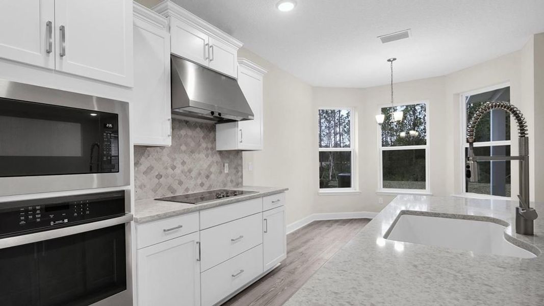 Representative unfurnished interior of a home built from the The Fanning by Providence Homes (Florida) in Reflections at Nocatee, Nocatee (Image 25).