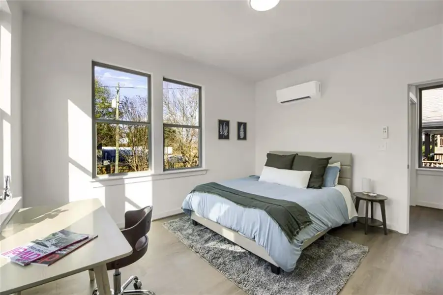 Furnished interior view inside a new home in , Atlanta (Image 5).