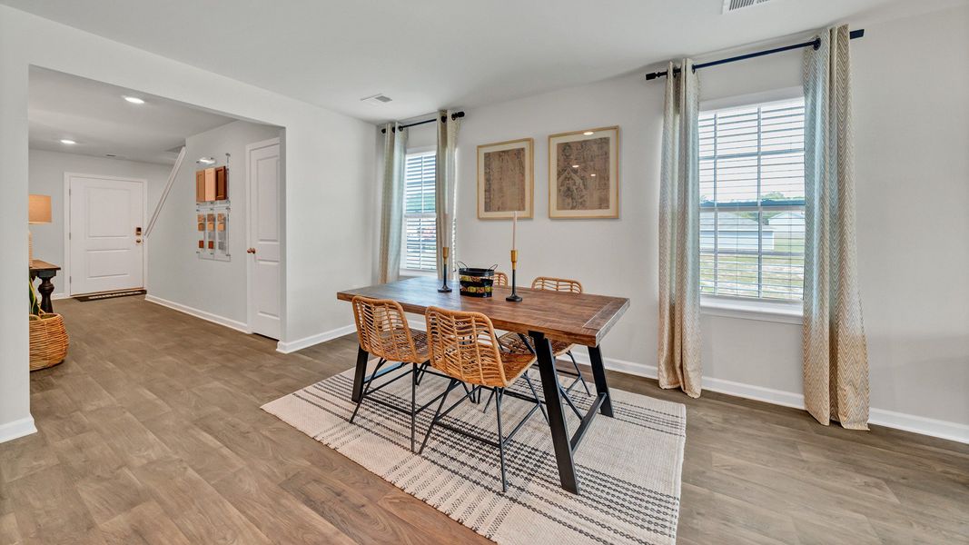 Furnished interior view inside a new home in Grand Oaks, Columbia (Image 9).