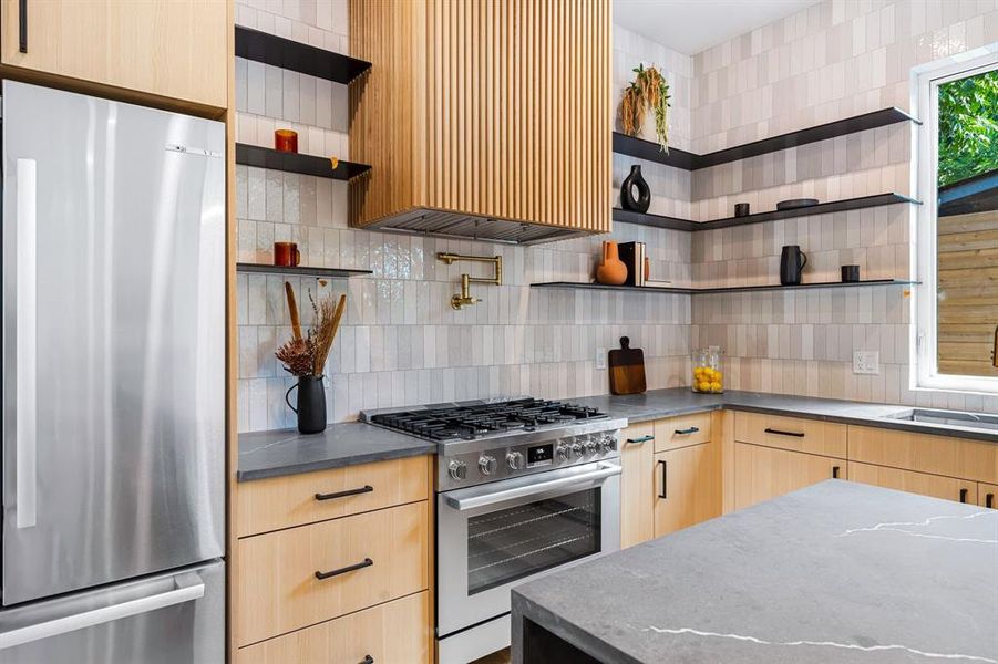 Stainless steel appliances