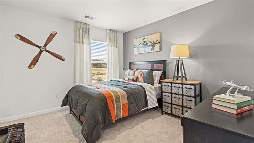 Furnished interior view inside a new home in Jackson Landing, Jefferson (Image 6).