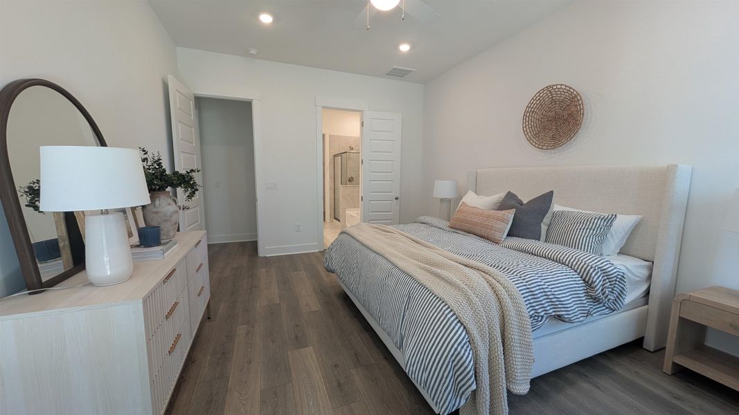 Furnished interior view inside a new home in Long Bay Golf Club, Longs (Image 24).