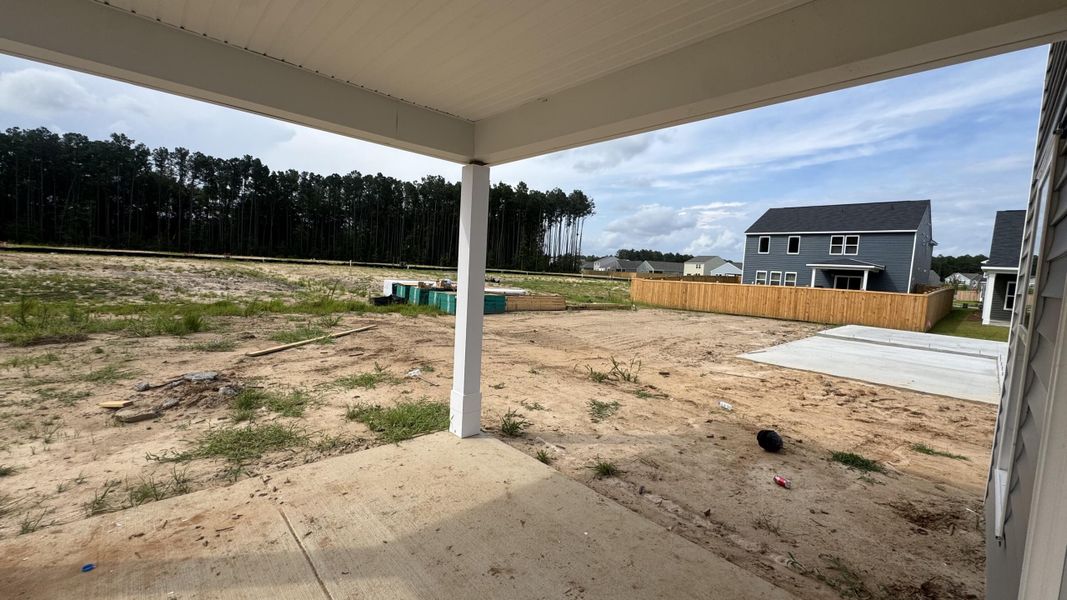 Exterior details and patio area of a home in Watson Hill, Summerville (Image 3).