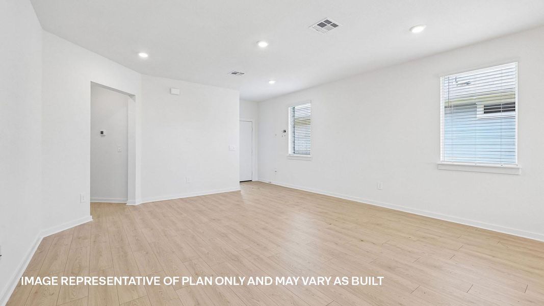 Spacious, unfurnished interior of a new home in Frontier, Mustang Ridge (Image 14). Spacious, unfurnished interior of a new home in Frontier, Mustang Ridge (Image 14).