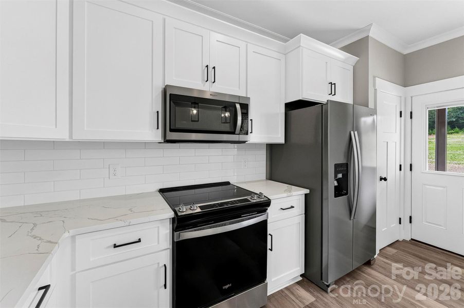 Furnished interior view inside a new home in , Albemarle (Image 18).