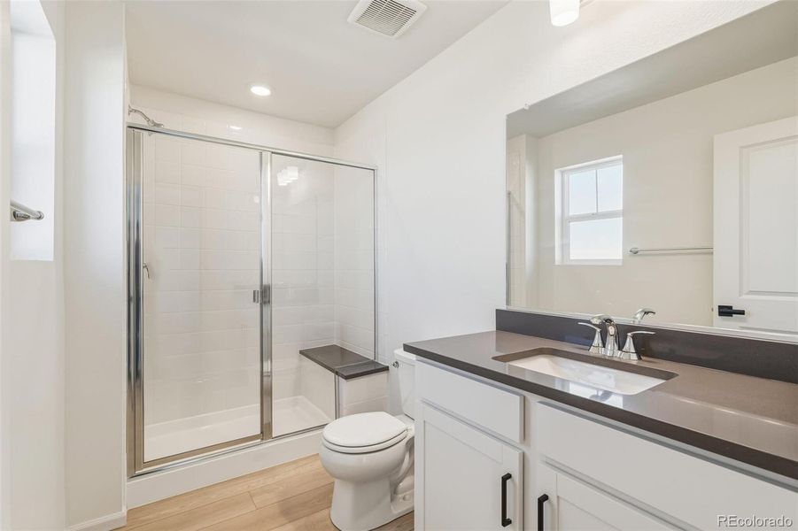 Furnished interior view inside a new home in Turnberry, Commerce City (Image 8).