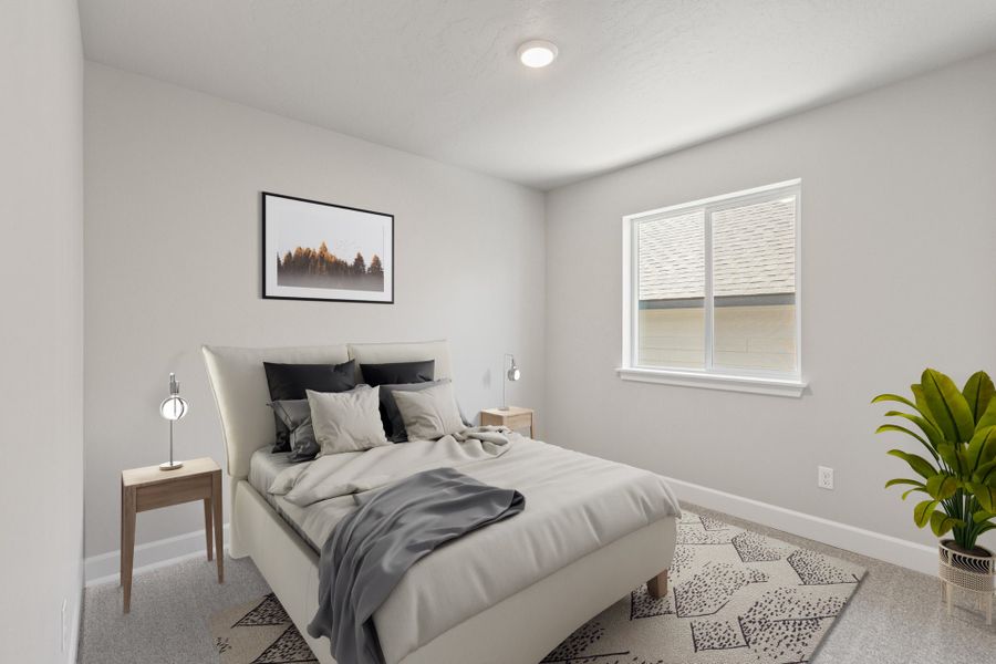 Furnished interior view inside a new home in Feather Ridge, Redmond (Image 5).