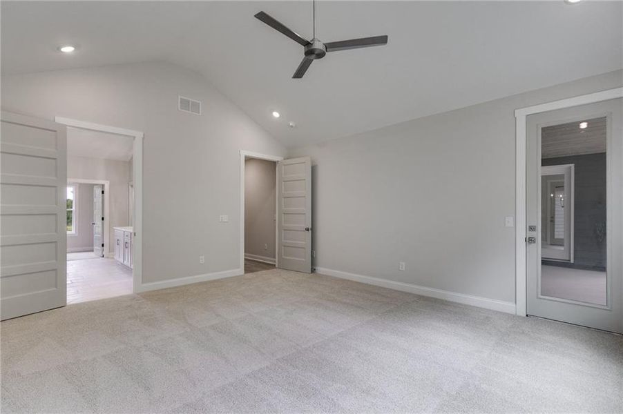 Spacious, unfurnished interior of a new home in The Meadows at Lake Circle, Buchanan (Image 47).