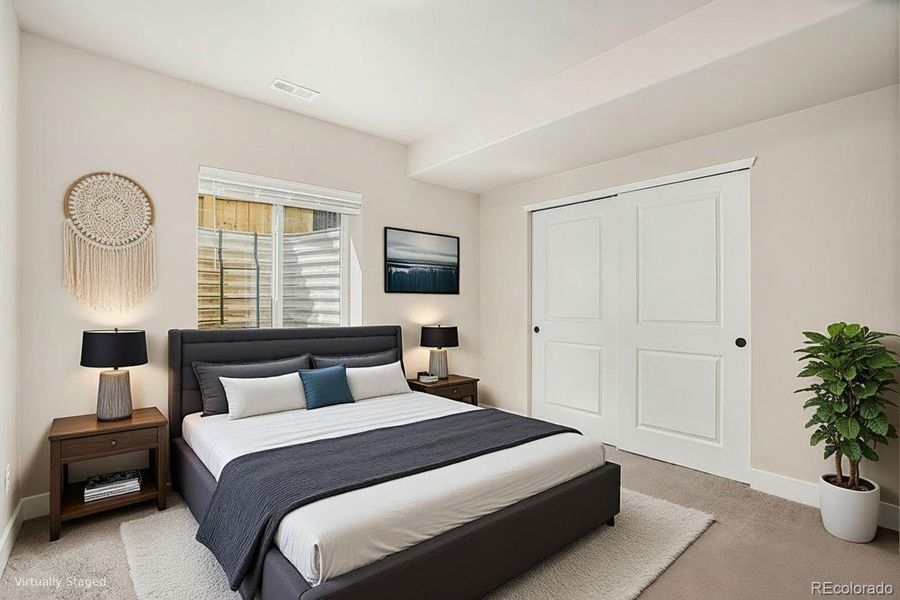 Furnished interior view inside a new home in , Arvada (Image 12).