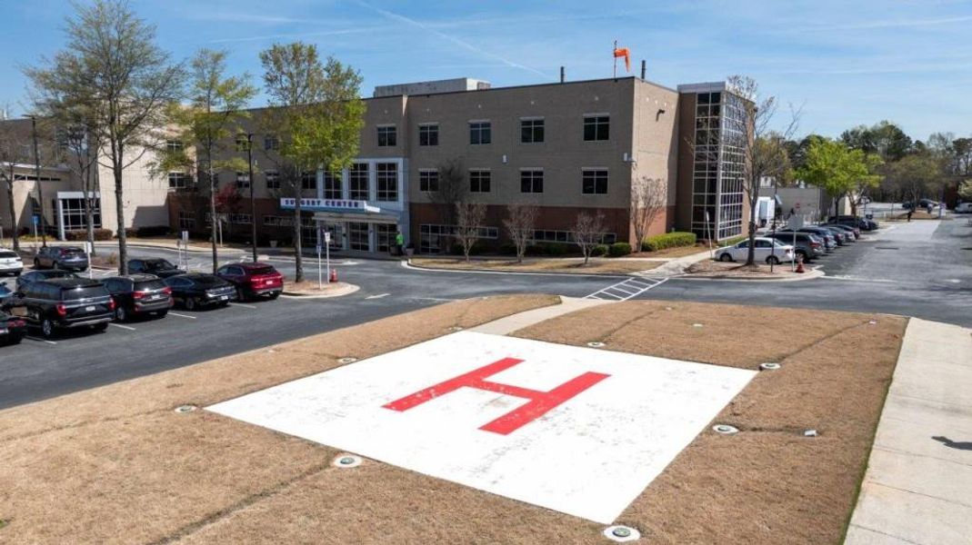Front exterior of a new home in Fairhaven, Lithia Springs, GA, highlighting curb appeal (Image 32). Front exterior of a new home in Fairhaven, Lithia Springs, GA, highlighting curb appeal (Image 32).