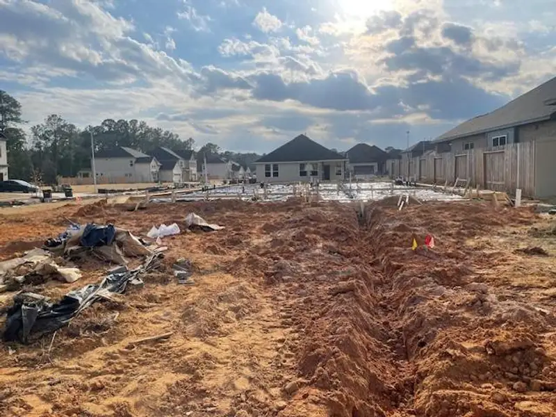 Site preparation for new homesites in Audubon, Magnolia (Image 4).