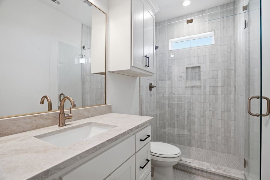 Furnished interior view inside a new home in Summit Ranch, Aledo (Image 13).