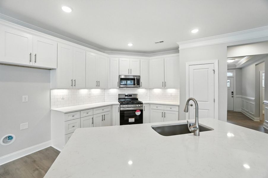 Furnished interior view inside a new home in Harrisburg Village Townhomes, Harrisburg (Image 11). Furnished interior view inside a new home in Harrisburg Village Townhomes, Harrisburg (Image 11).