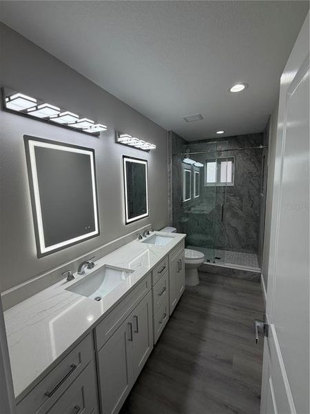 Furnished interior view inside a new home in , Tampa (Image 19).