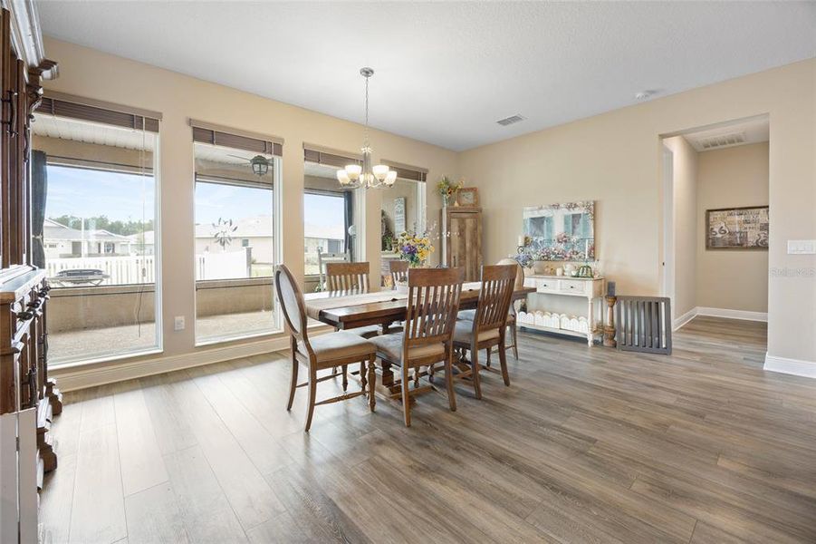 Furnished interior view inside a new home in , Ocala (Image 11).
