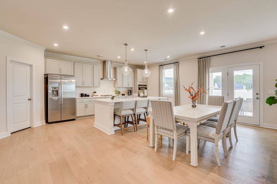 Dining Area and Kitchen Dining Area and Kitchen