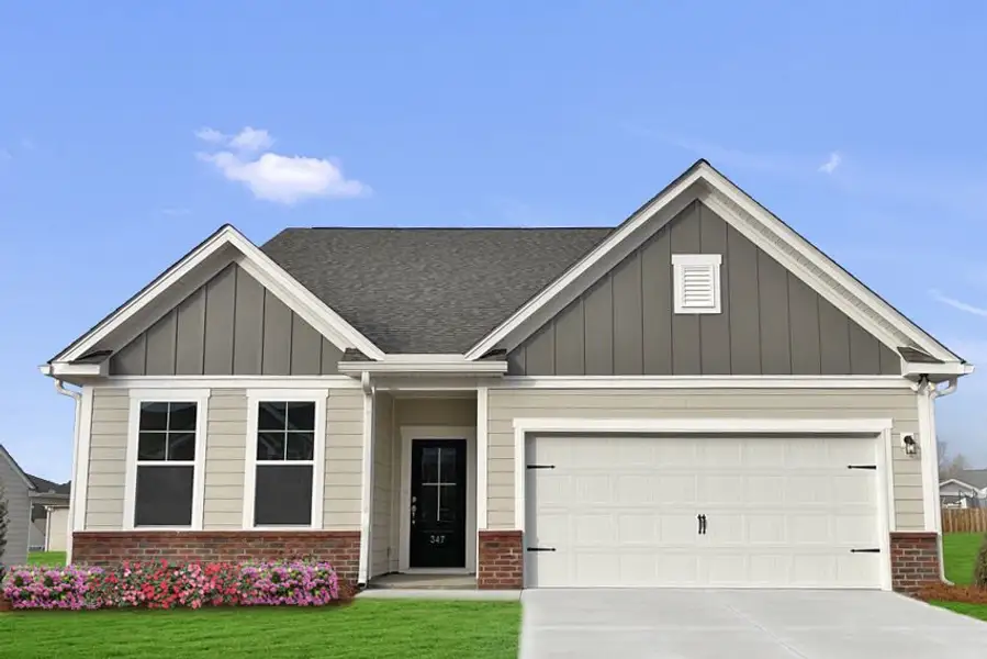 Representative exterior photo of a completed home built from the The Jefferson by Stanley Martin Homes in Portrait Hills, Aiken, SC (Image 22).