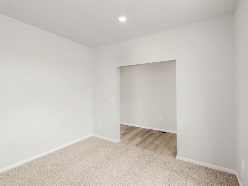 The Kenosha floorplan image taken at a Meritage Homes community in Falcon, CO.