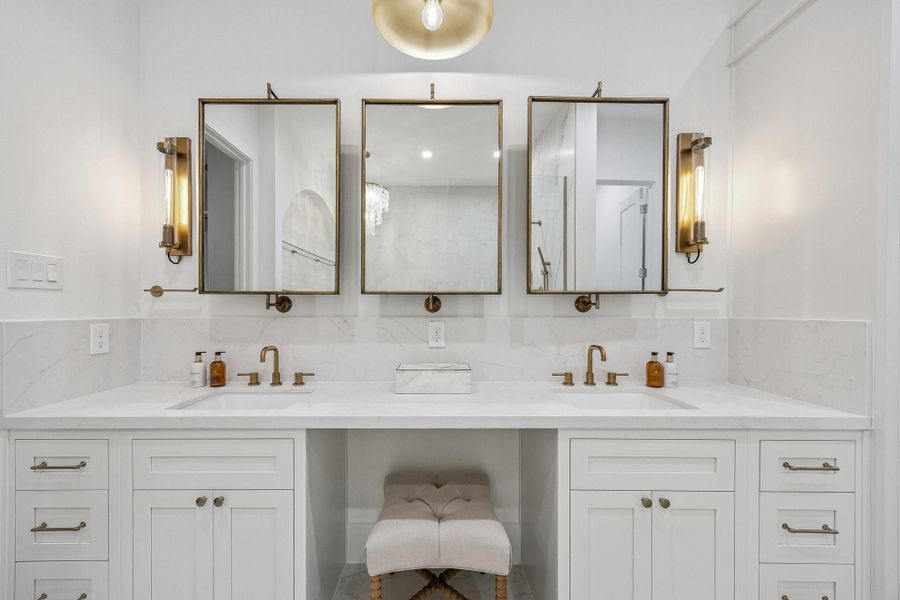 Another photo of the Primary Bathroom Dual Vanity Space. Another photo of the Primary Bathroom Dual Vanity Space.