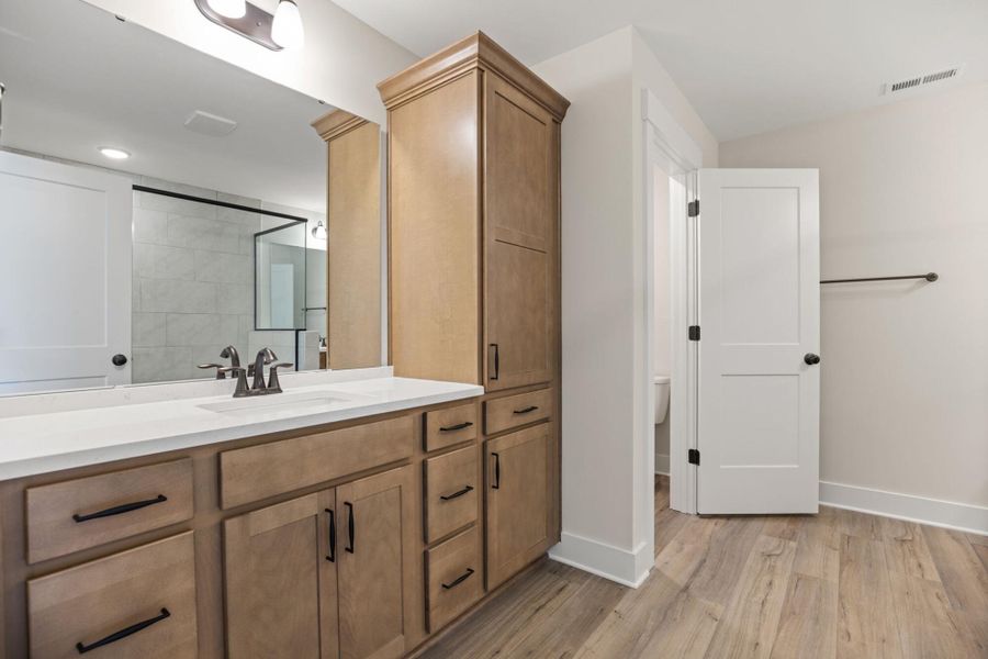 Furnished interior view inside a new home in Harbor Crossing, Greensboro (Image 13).