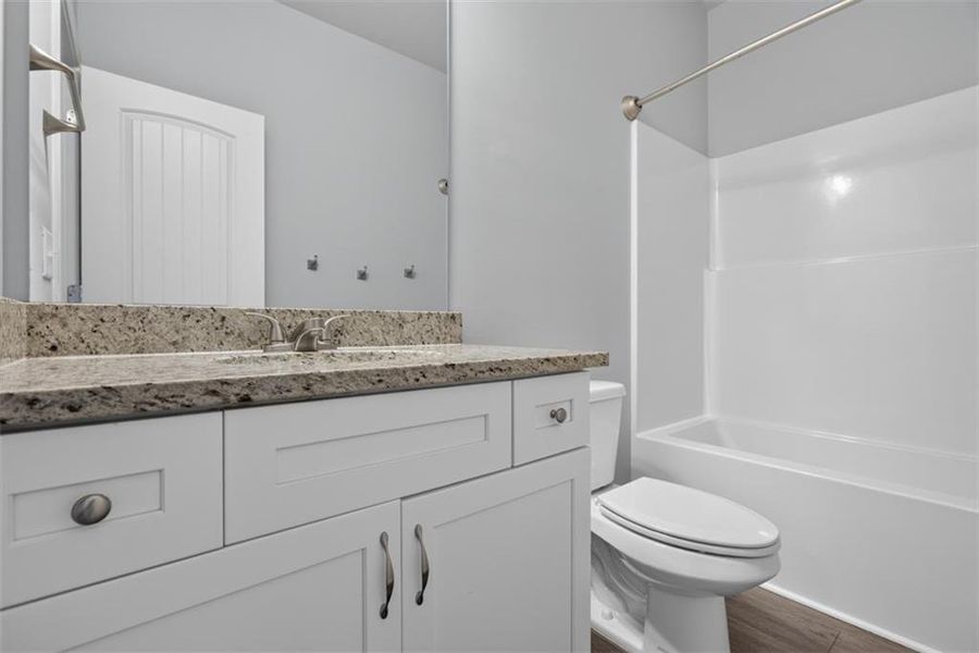 Furnished interior view inside a new home in , Eastanollee (Image 13).