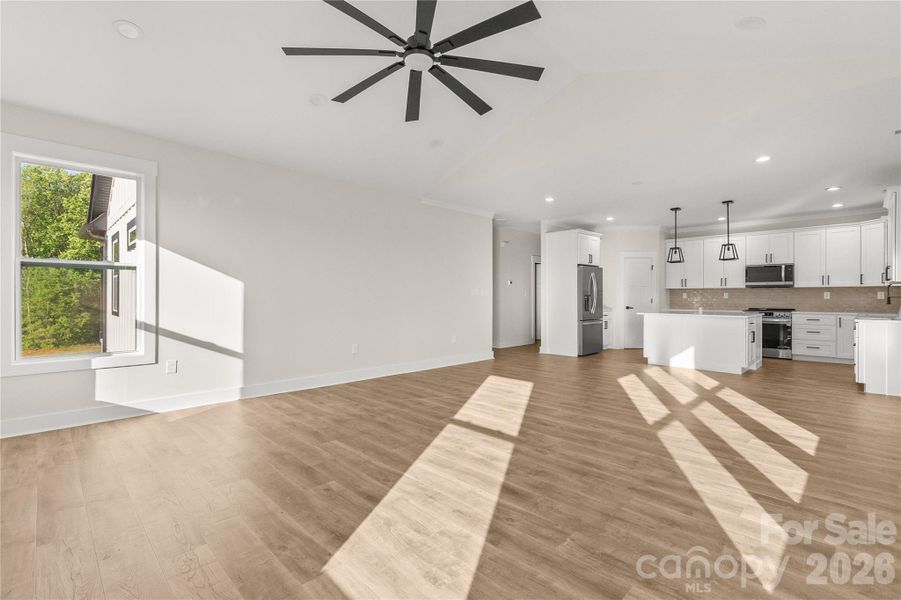 Spacious, unfurnished interior of a new home in , Maiden (Image 32).