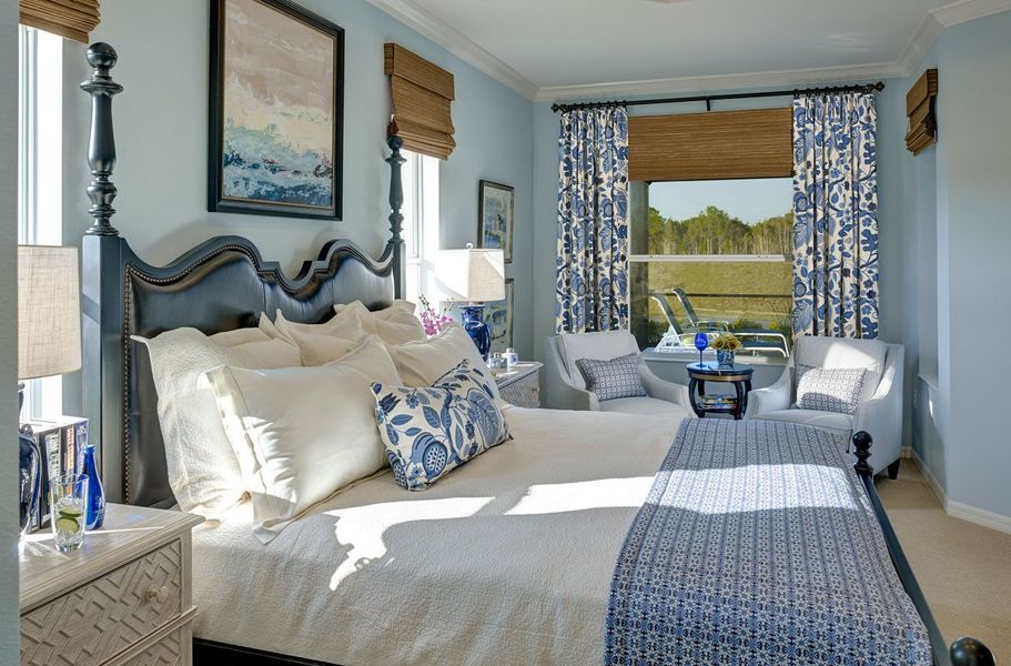 Representative furnished interior of a home built from the Applause by Neal Communities in Verandah, Fort Myers (Image 10).