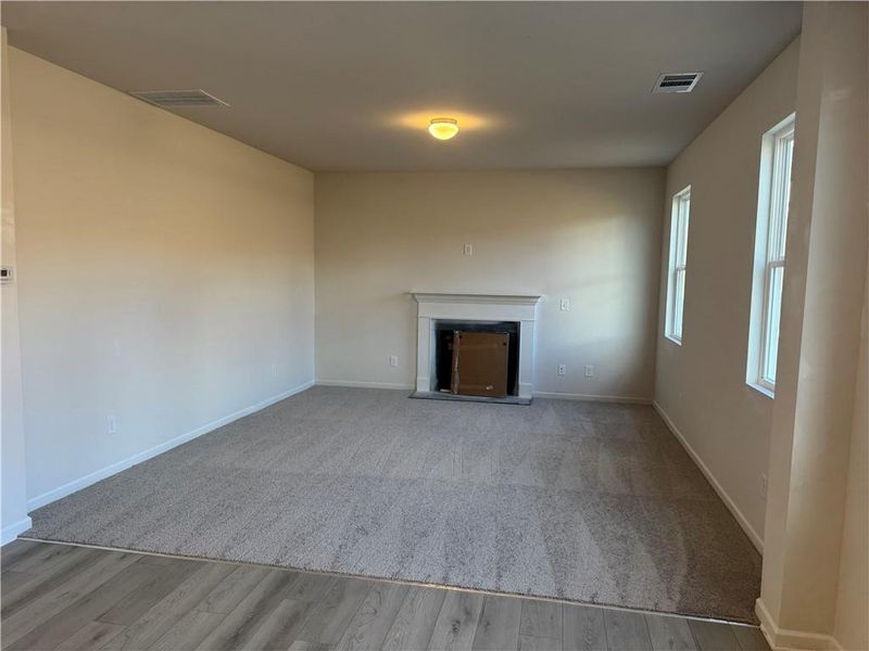 Spacious, unfurnished interior of a new home in The Reserve at Willow Oaks, Canton (Image 6).